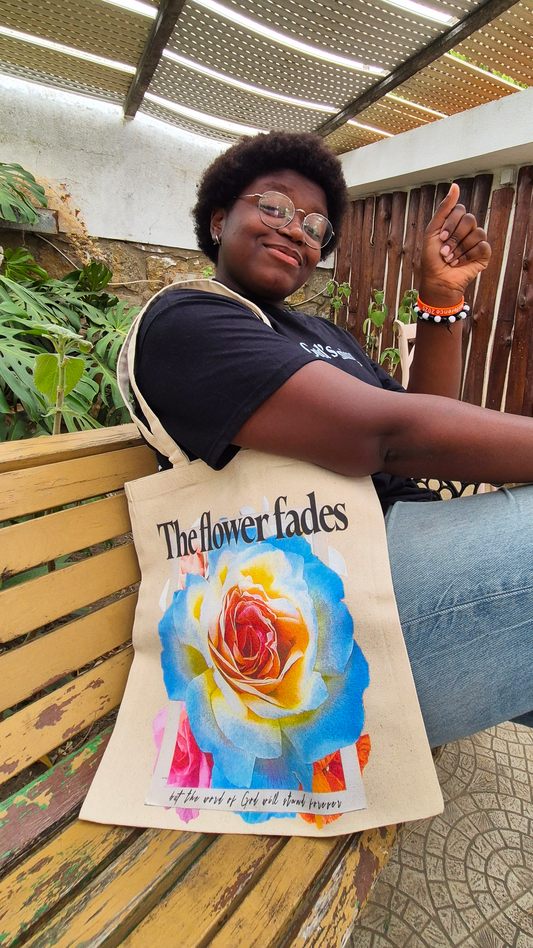 Flower Fades Tote Bag